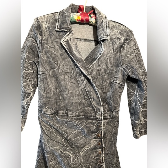 Retrofête WILLA DRESS Size Medium Rain Color - Picture 7 of 10